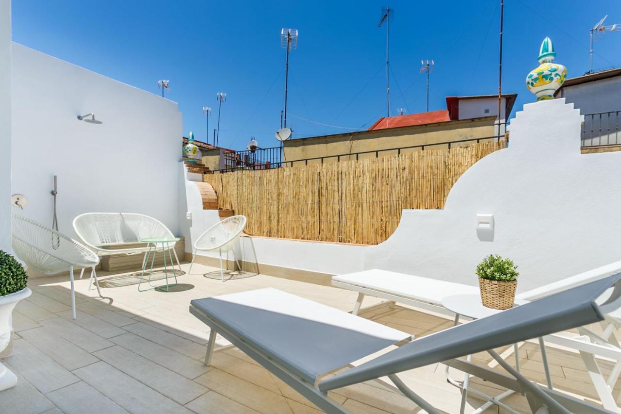 Espectacular Casa De 6 Dormitorios, 7 Banos Y 2 Terrazas Sevilla Bagian luar foto